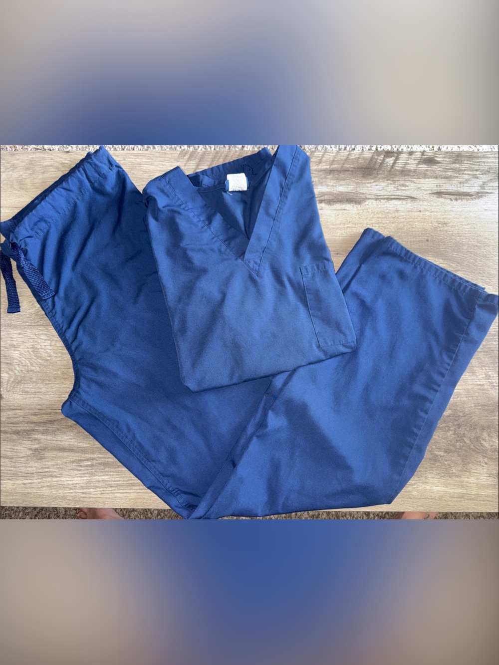 Men's Navy Cherokee Scrub Set